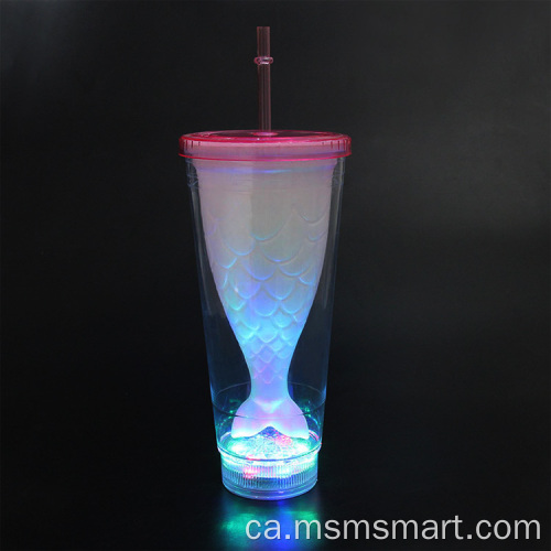 Tassa de narguile portàtil shisha amb llum led